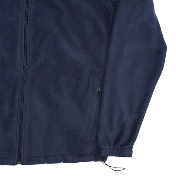 Columbia Jacket Mens Large Navy Blue Full Zip Fleece Outdoors Steens Mountain - Picture 5 of 12